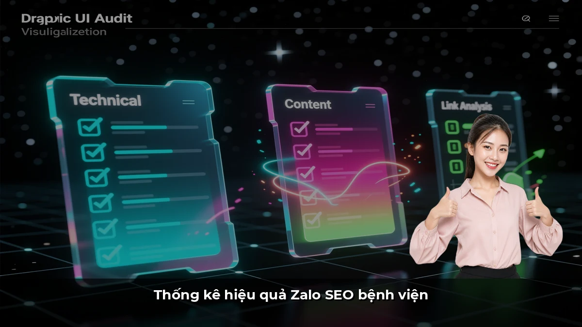 Thống kê hiệu quả Zalo SEO bệnh viện