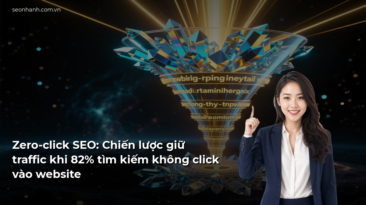 Zero-click SEO: Chiến lược giữ traffic khi 82% tìm kiếm không click vào website