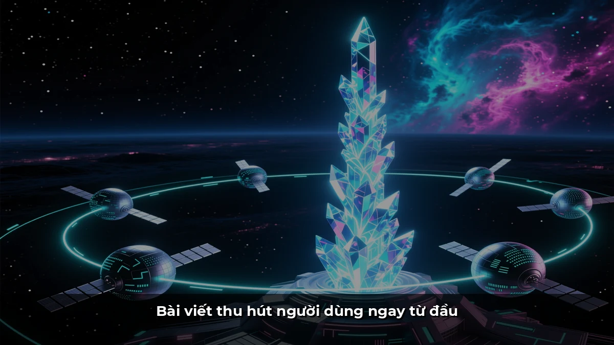 Bài viết thu hút người dùng ngay từ đầu