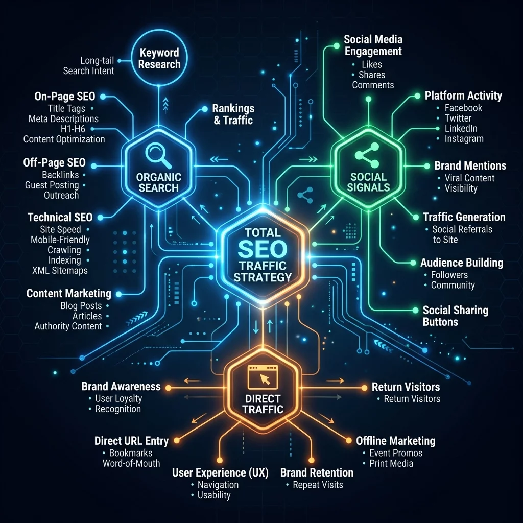 Chiến lược sử dụng Traffic SEO Tools hiệu quả